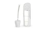 BETTER LIVING Looeez Hygienic Toilet Squeegee and Rollo Hexacube Toilet Tissue Reserve Value Pack