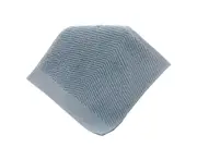 Square Towel Super Soft Wear Resistant Cotton Lint Free Ultralight Baby Handkerchief for Home-Blue