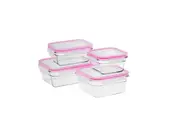 Oven Safe Glass Container Set, 4 Piece