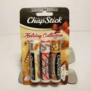 Chapstick LIMITED EDITION | Sugar Cookie, Pumpkin Pie, Candy Cane | Holiday 3 pk