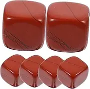 6 Pcs Whiskey Ice Cubes Stone Drinks Wine Ice Cubes Reusable Ice Cubes Whiskey Accessories Crystal