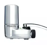 BRITA On Tap Faucet Mount WATER FILTRATION SYSTEM Chrome FILTER HIGH QUALITY