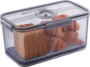Bread Box for Kitchen Counter Airtight Bread Keeper for Homemade Bread
