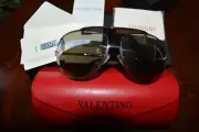 AUTHENTIC VALENTINO AVIATOR SUNGLASSES MIRRORED LENS 5751/S 3YGSS 68-12-120 NIB