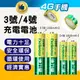 附發票 充電電池 3號電池 4號電池 1100mah 鎳氫電池 充電器 三號電池 四號電池 AA AAA【4G手機】