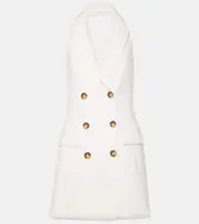 [Veronica Beard] Veronica Beard Claridge cotton-blend blazer dress AU 10 white