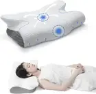 Contoured Support Memory Foam Pillow, Cervical Neck Pillows for Neck and Shoulde