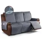 Waterproof Recliner Sofa Cover, Non-Slip Reclining Couch Covers for 3 Seat, R...