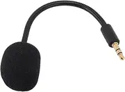 for Razer Barracuda X Headset Microphone, Universal 3.5mm Replacement Microphone, 3.5mm Gold Plated Gaming Mobile Headset Mic with Foam