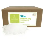 Soy Wax Beads for Candle Making | 5lb Soy Candle Wax Pastilles | Smooth Blend...