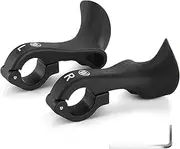 Bicycle Bar Ends Ergonomic -Slip MTB Mountain Bike Handlebar Ends for 21.8-22.8mm Handlebars GTRH