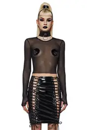 [Widow] Reign of Pleasure Mesh Top