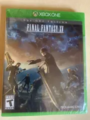Final Fantasy XV: Day One Edition (Microsoft Xbox One, 2016) Sealed CIB - NEW
