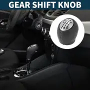 6 Speed Manual Gear Shift Knob for Renault Clio 2005-2014 Faux Leather Gray