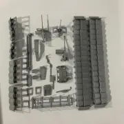 Abrams TUSKII M1A2 RC Tank Metal Upgrade Set for Henglong Plastic 1/16 Tank 3918