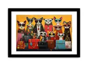 Animal Purse Modern Art Framed Art Framed print Art Poster