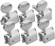 Abaodam Guitar Tuning Pegs Set 6pcs Electric Guitar Tuners Retro Vintage Design for Secure Tuning