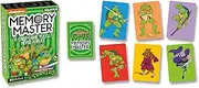 AQUARIUS Teenage Mutant Ninja Turtles Memory Master Card Game, Fun Family Card Game Featuring TMNT Characters, 2–4 Players, Ages 6 and Up, Officially Licensed Merchandise