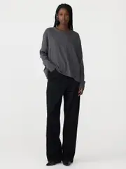 Slouch Circle Long Sleeve T-Shirt