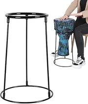 Dybnuhoc Adjustable Drum Stand,Multipurpose Carbon Steel Drum Floor Stand - Percussion Standing Support, Stable Instrument Holder for Home, Studio