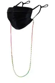 Kendra Scott Charlie Corded Mask Glasses Chain Multi Color, NEW Lanyard,
