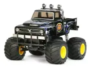 Tamiya 58547 BLACK Midnight Pumpkin 2WD RC Car DEAL BUNDLE with Radio, Bat, Chrg