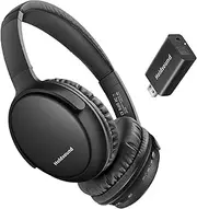 Holdsound Wireless Headphones for TV Watching, TV Headphones Wireless with Bluetooth USB Transmitter, 165ft (50m) Wireless Range, 20 Hours, Louder and Clearer, Audio Amplifier