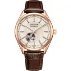 Citizen COLLECTION NH9112-19A Mechnical Automatic Analog Men Watch Pink Gold