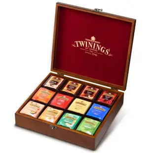 Twinings唐寧茶經典皇家禮盒12格(96入茶袋)附提袋 (8折)