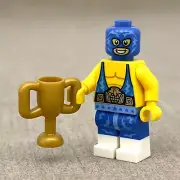 Lego Lucha Libre Pro Wrestler Minifigure w/ Trophy BAM 2025 - NEW