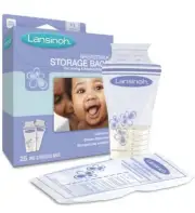 ✅Lansinoh Breastmilk Storage Bags - 25 Pre-Sterilized Bags #1 Best Selling