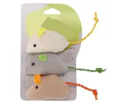 Plush Mouse Toy - Simulation Interactive Mouse Toy for Indoor Cats and Kittens