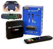 2025 for Evpad 11S Ev 11S TV Box Latest Released + Free Backlit Mini Keyboard 易播澳洲中文电视盒子最新11代 11S+ 赠送7彩键盘