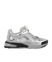 GIV 1 TR sneakers in mesh and metallized leather 43 silver