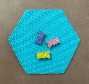 Origami Owl 3-pc Gummy Bear Set Floating Locket Charms NWT