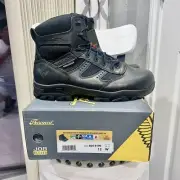 Thorogood Deuce 6" Waterproof Side-Zip Composite Safety Toe Boots. Size 12 W.