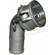 Dixon 75mm Brass Cam & Groove 68° Type C Coupler x Hose Shank 30-C68-BR