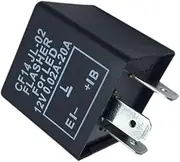 SUPVOX 12v Pin Car Led Relay Fix Led Turn Signal Light Electronic Indicator Relay for Automotive Use Black