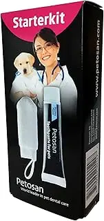 Petosan Oral Cleaner Cloth and Toothpaste Starter Kit