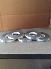 LOT OF 5 ROLLS OF Double-sided Foam Adhesive Tape EACH ROLL 1/4" wide 12 FT long