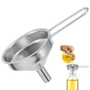 Mini Funnels for Filling Bottles Stainless Steel Small Funnels for Liquor Flask