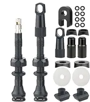 Tire Valve Stems Set - Aluminum Alloy Tubeless Vacuum Valves Stems | Biike Repair Kits With 3 Side Holes | Decorative Bicycles Components Caps For Scooter Motorcycle ATV