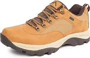 [CC-Los] Men's Trainers, Comfortable Lightweight Hiking Shoes, Breathable Trekking Shoes, Size 40-48, Yellow, 9.5 AU