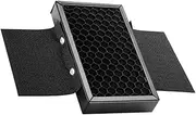 QUMIIRITY Flash Spot Filter Honeycomb Grid Led Lighting Control Universal for Flash Cellular Network for Portrait Photography
