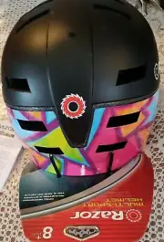 Razor Multi sport 8+ Youth Bike Bicycle Scooter Helmet Medium 22"-23.5" ci - New