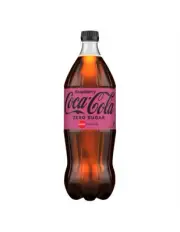Coca Cola No Sugar Soft Drink Raspberry 1.25l x 12