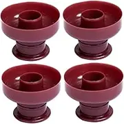 GRADENEVE 4Pcs Thick Donut Mold Nonstick DIY Baking Molds for Cakes Desserts Pastries Kitchen Tools for Home and Bakery Use