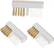 ADOCARN Nail Drill Nail Drill Polishing Cleaners Salon 3pcs Copper Wire Cleaning Brush