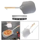 Fityle 12inch Pizza Peel Pastry Cake Lifting Paddle Shovel Spatula with