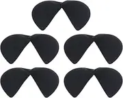 [Soraz] Backless Adhesive Bra, 5 Pieces Push Up Sticky Bra Hypoallergenic 3D Side Breast Lift for Women for Wedding (B) Black